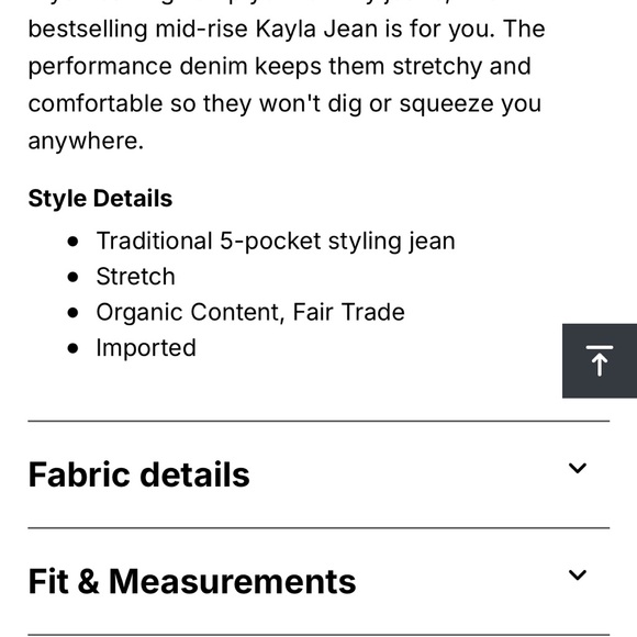 Prana Kayla Jeans - Picture 5 of 6